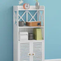 شلف استند ایستاده حمام توالت کابینتی جاکتابی بزرگ|لوازم حمام|مشهد, مقدم|دیوار