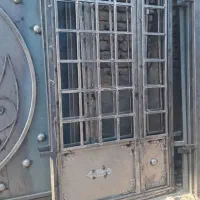 درب آهن حیاطی حیاط اهنی خانه گاراژی|مصالح و تجهیزات ساختمان|تربت جام, حافظ|دیوار