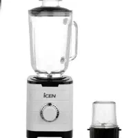 آسیاب مخلوط کن دوکاره 500وات پارچ پیرکس B218 آیسن