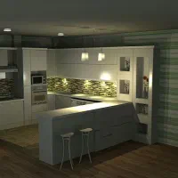 طراحی و نصب کابینت و کمد دیواری MDF