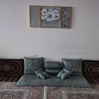 شاه نشین سنتی تهیه شده از بهترین الیاف و پشم|پشتی|ورامین, |دیوار