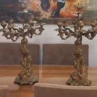 شمعدون برنجی