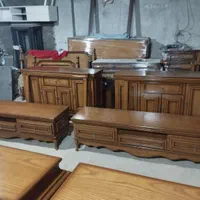 کنسول میز وجاکفشی چوبی|بوفه، ویترین، کنسول|مشهد, رسالت|دیوار