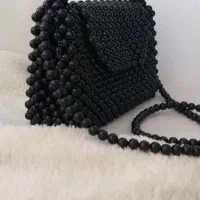 کیف واکسسوری مرواریدی دستساز
