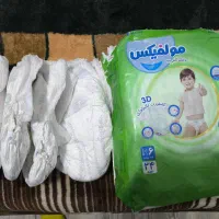 پوشک سایز 6مولفیکس 5عددمای بیبی شورتی سایز 7