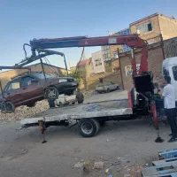 جرثقیل کفی عنکبوتی امدادخودرو چرخگیر یدک کش|خدمات حمل و نقل|مشهد, توس (بلوار توس)|دیوار