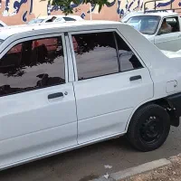 پراید سفید ۹۸ بنزینی تمیز و مرتب بدون رنگ