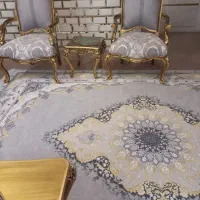 فرش ۹ متری گل برجسته