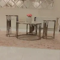 میز جلو‌مبلی به همراه سه عدد عسلی