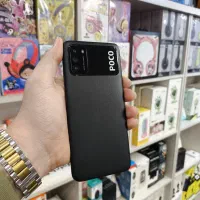 گوشی شیائومی پوکو m3 حافظه 128 رم 4 در حد با لوازم