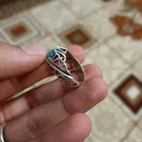 انگشتر فیروزه نیشایور و عقیق کبود یمنی معاوضه|جواهرات|مشهد, عامل|دیوار