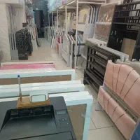 تخت خواب دو نفره نیک فرجام چوب و پارچه لایت|تخت و سرویس خواب|مشهد, سپاد|دیوار