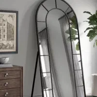 آینه قدی پایه دار بدون پایه