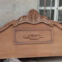 تخت دونفره چوبی