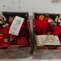 دکوری یلدایی با ژوپینگ هرجعبه فقط 100|مجسمه، تندیس، ماکت|قم, حاج خلیل|دیوار