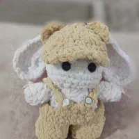 عروسک بافت خرگوش|اسباببازی|بندر گناوه, |دیوار