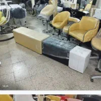 صندلی پدالدار لوازم وسایل آرایشگاه پاف اصلاح میکاپ|آرایشگاه و سالنهای زیبایی|شیراز, شهرک فرزانگان|دیوار
