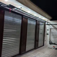 درب اتوماتیک کرکره برقی جک بازویی سیستم ریلی|خدمات پیشه و مهارت|شهرکرد, |دیوار