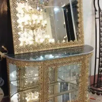 بوفه طرح برنز سه تیکه|بوفه، ویترین، کنسول|یزد, |دیوار