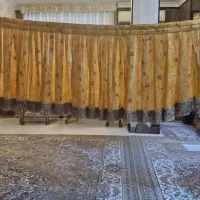 پرده نازک با رنگ بسیار کم نظیر و زیبا|پرده، رانر، رومیزی|اهواز, کوی مهندسان|دیوار