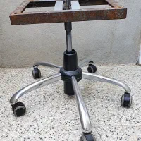 پایه صندلی اداری ۵ پره چرخ‌دار - مقاوم و سالم