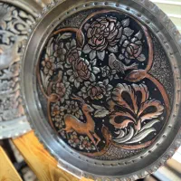سینی مسی|صنایع دستی و سایر لوازم تزئینی|زنجان, |دیوار