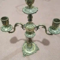 شمعدونی برنز|کلکسیون اشیاء عتیقه|قنوات, |دیوار