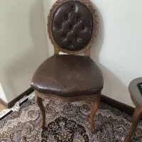 مبل استیل چرم آنتیک و سفارشی ساز|مبلمان خانگی و میز عسلی|پردیس, فاز ۱|دیوار