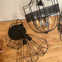 لوستر مدرن|لوستر و چراغ آویز|هشتگرد, شهرک ریحانه|دیوار