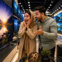 از دم قسط و بدون پیش پرداخت تلویزیون ویترینی بخرید