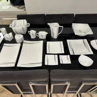 ظروف چینی ۱۸ نفره ۱۱۰ پارچه برند لایف سونگ