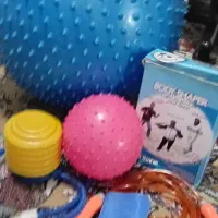 توپ، کش، تلمبه ،طناب اروبیک و پیلاتس