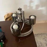 ۲ عدد لوستر سه شاخه یک تک شاخه