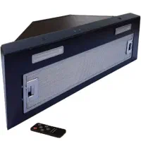 هود مخفی شیشه ای با موتور فلز