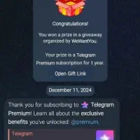 تلگرام پریمیوم ۱۲ ماهه