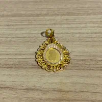 النگو انگشتر پلاک و گوشواره طلا همراه فاکتور