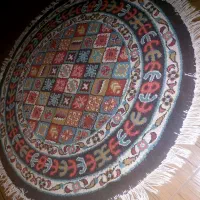 فرش گرد|فرش|گرگان, |دیوار