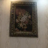 تابلو گل  باقاب کار شده به علت جابجایی