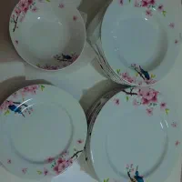 سرویس چینی طرح رز برند نسترن