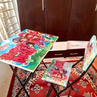 میزتحریر تاشو و صندلی کودک