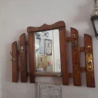 اینه چوب لباسی و اینه رو میزی