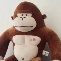 عروسک گوریل ورزشکار گوگولی