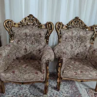 مبل استیلهه نه نفره|مبلمان خانگی و میز عسلی|آبیک, |دیوار