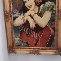 یک تابلو فرش ماشینی نوی به علت نداشتن جا میفروشم