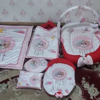 سرپیس خواب نوزاد6تیکه مخمل