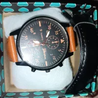 ساعت مچی مردانه+ بند اضافه