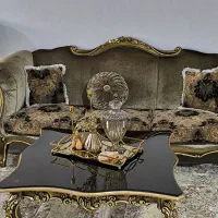 مبل سلطنتی ۷ نفره،میز ناهار خوری ۶ نفره،و میزها