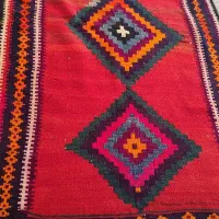 گلیم کوردی|گلیم، جاجیم، گبه|ایلام, |دیوار