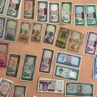 ۲۱۰ عدد اسکناس‌شاهنشاهی کمیاب و کلکسیونی و ارزشمند