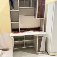 میز و کتابخانه mdf چندمنظوره